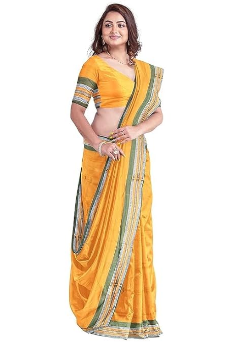 Odisha Sambalpuri Handloom Ikat Women Cotton Saree, Odisha Handloom Handmade Pure Cotton Khandua Saree, Ikkat Orissa Traditional Handloom Saree Without Blouse EMS54 - Saree