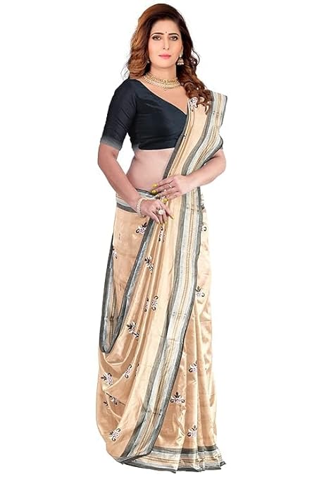 Odisha Sambalpuri Handloom Ikat Women Cotton Saree, Odisha Handloom Handmade Pure Cotton Khandua Saree, Ikkat Orissa Traditional Handloom Saree Without Blouse EMS57 - Saree