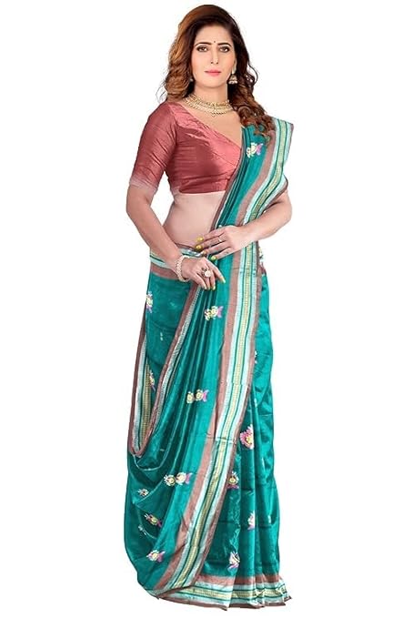 Odisha Sambalpuri Handloom Ikat Women Cotton Saree, Odisha Handloom Handmade Pure Cotton Khandua Saree, Ikkat Orissa Traditional Handloom Saree Without Blouse EMS86 - Saree